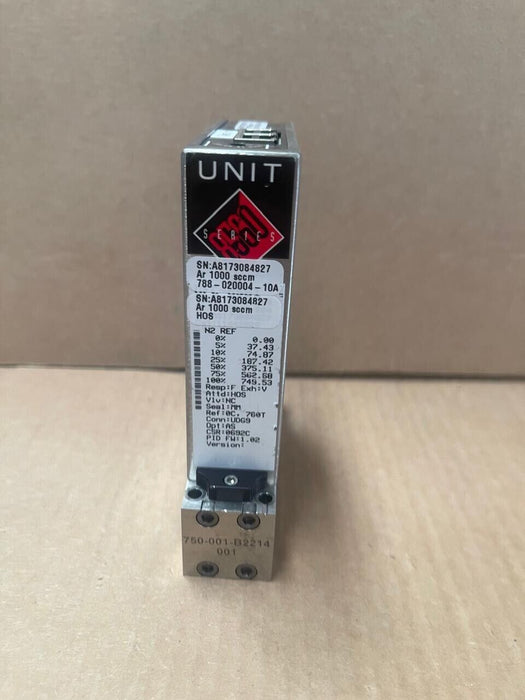 UNIT Celerity - 750-001-A2343 - Mass Flow Controller, UFC-8565C, 20 sccm Argon