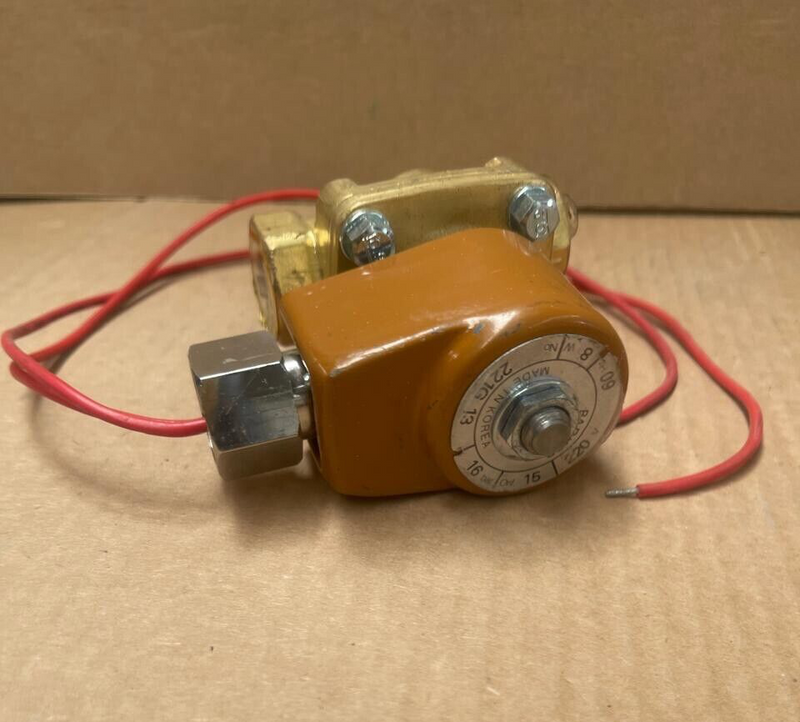 Parker - 221G13 K3410 - 2-Way Normally Closed Solenoid Valve, 3/8” Port