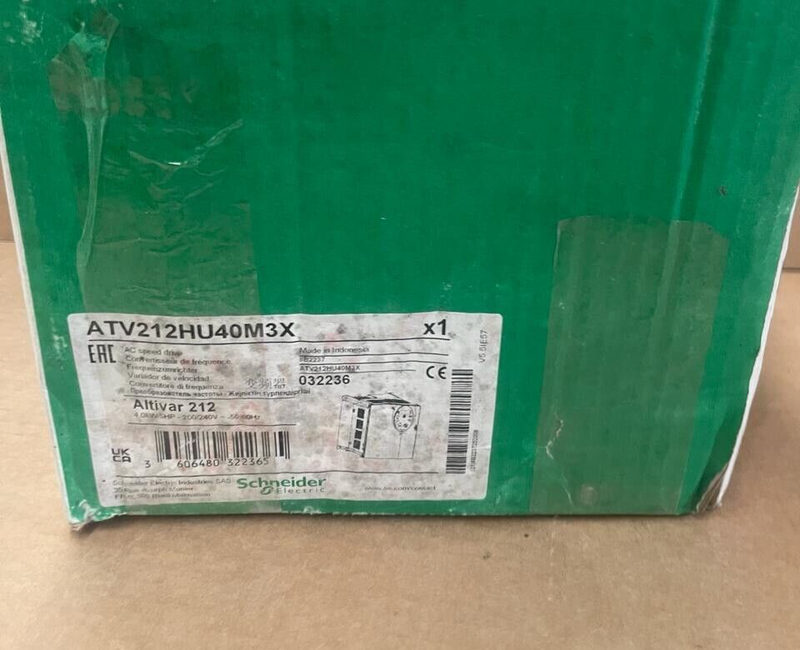 Schneider Ekectric Altivar 212 - ATV212HU40M3X - AC Speed Drive