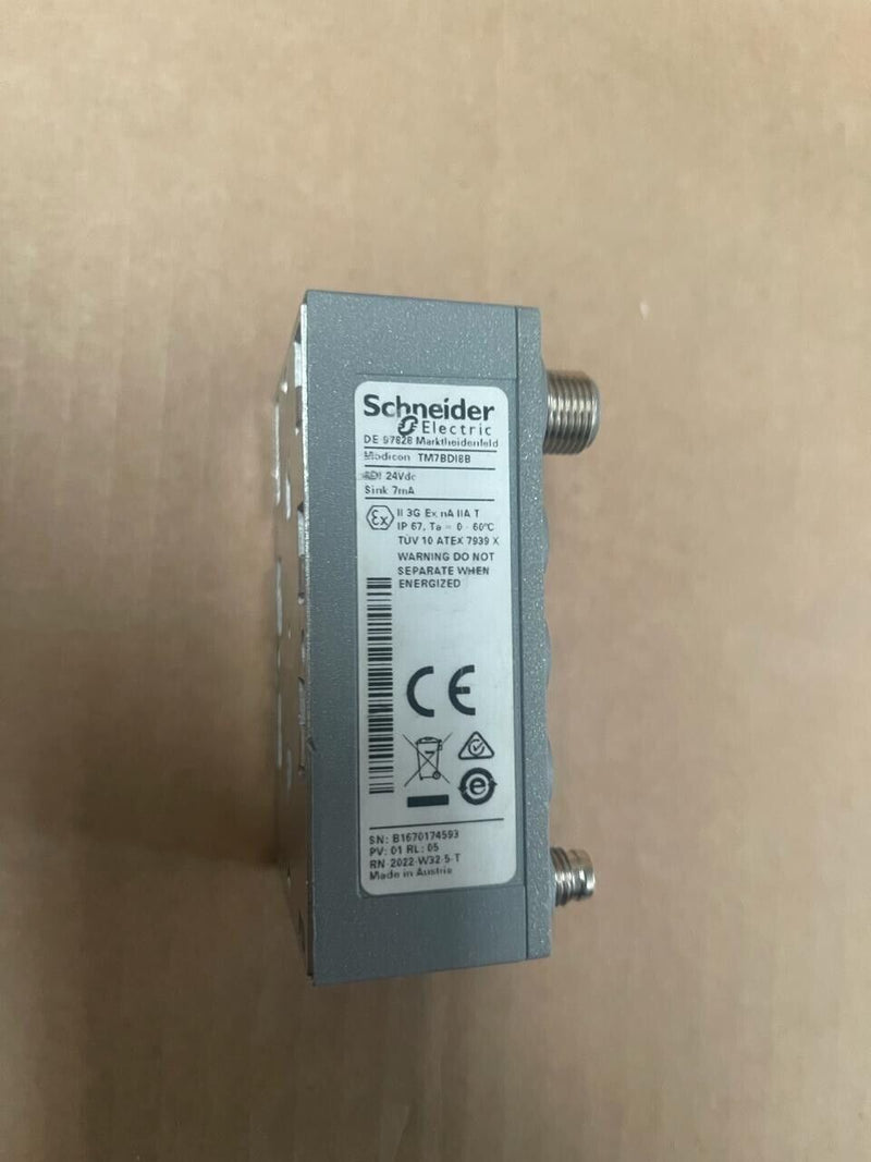 Schneider Electric Modicon - TM7BDI8B - IP67 Exp. Block 8DI 24VDC Module
