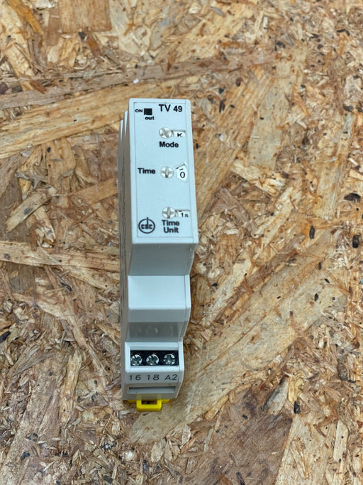 CDC TV49 – Multifunction DIN-Rail Timer (24–230 V AC/DC)