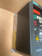 Siemens - 6SE3112-1CA40 - MICROMASTER Drive, 0.37 kW, 230V
