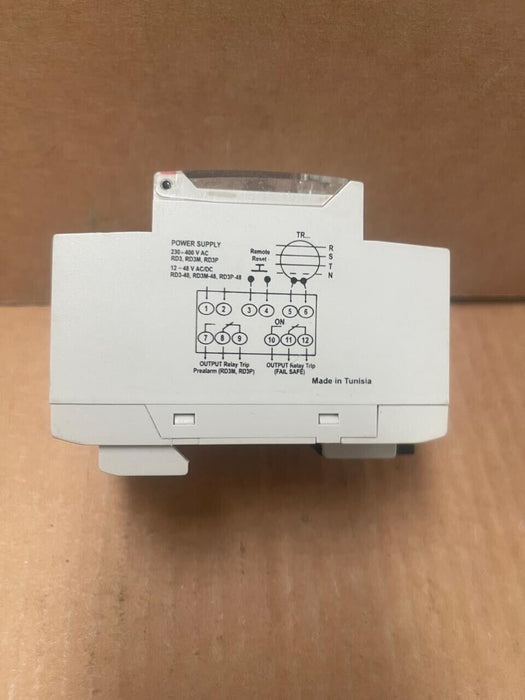 ABB - RD3-48 - Residual Current Monitor, 48V AC/DC, DIN-Rail Mounted