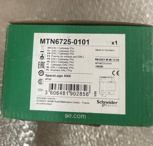 Schneider Electric, MTN6725-0101, SpaceLogic KNX white  DALI Gateway Pro