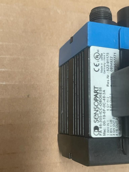 SENSOPART FA 46-305-iCC-OBO6ES6 FA 46-305 Vision Sensor