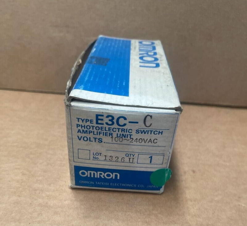 OMRON - E3C-C - Photoelectric Switch Amplifier Unit