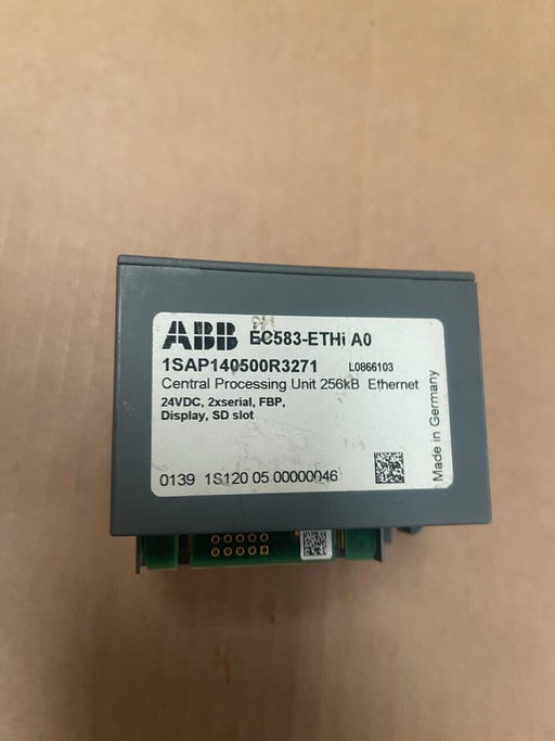ABB - EC583-ETHI A0 - 1SAP140500R3271 - Central Processing Unit 256kB Ethernet