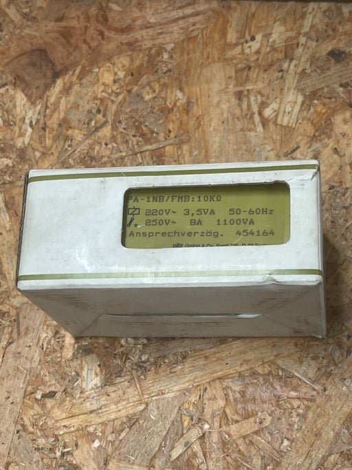PILZ – PA‑1NB/FMB:10K (454164) – Safety/TIMER Relay, 230 V, 8 A Contacts