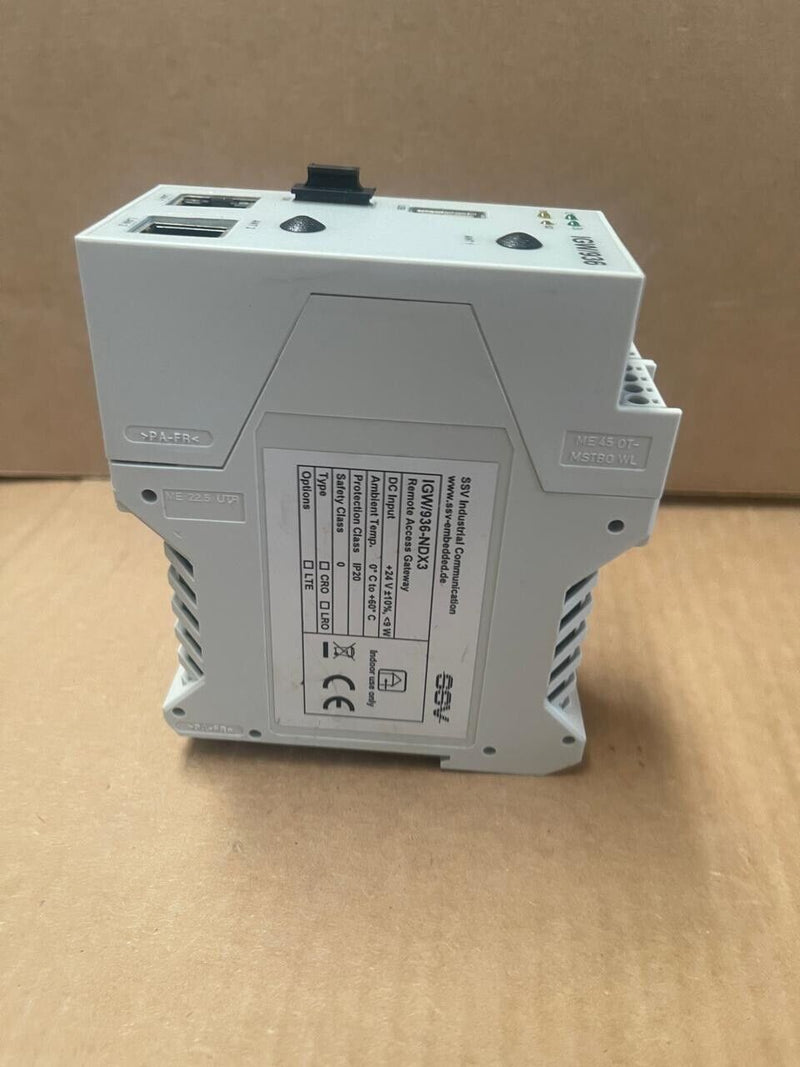 SSV - IGW/936-NDX3 - Remote Access Gateway