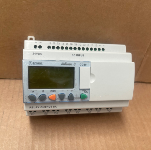 Crouzet – CD20 88970051 – Millenium 3 Logic Controller 12 I / 8 O, 24 V DC