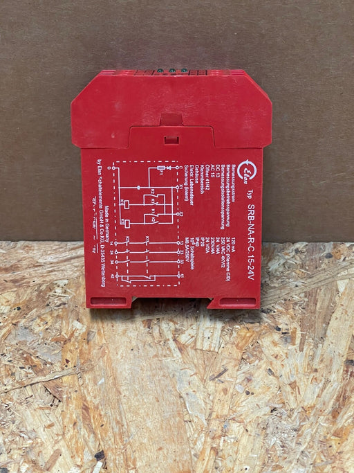 Schmersal/Elan – SRB‑NA‑R‑C.15‑24V – Safety Relay Controller, 24 V DC, 3NO + 1NC
