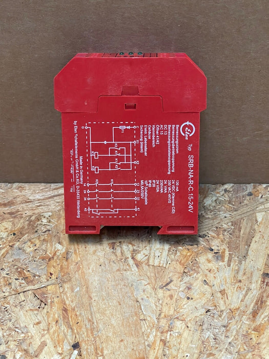 Schmersal/Elan – SRB‑NA‑R‑C.15‑24V – Safety Relay Controller, 24 V DC, 3NO + 1NC