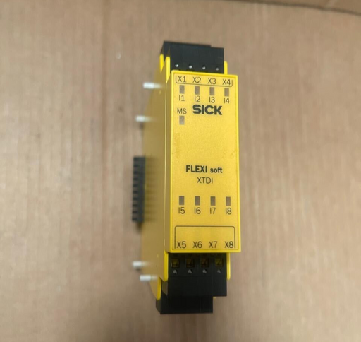 SICK - FX3-XTDI80002 - Flexi Soft Input Module, 8 Safe Inputs, 8 Test Outputs