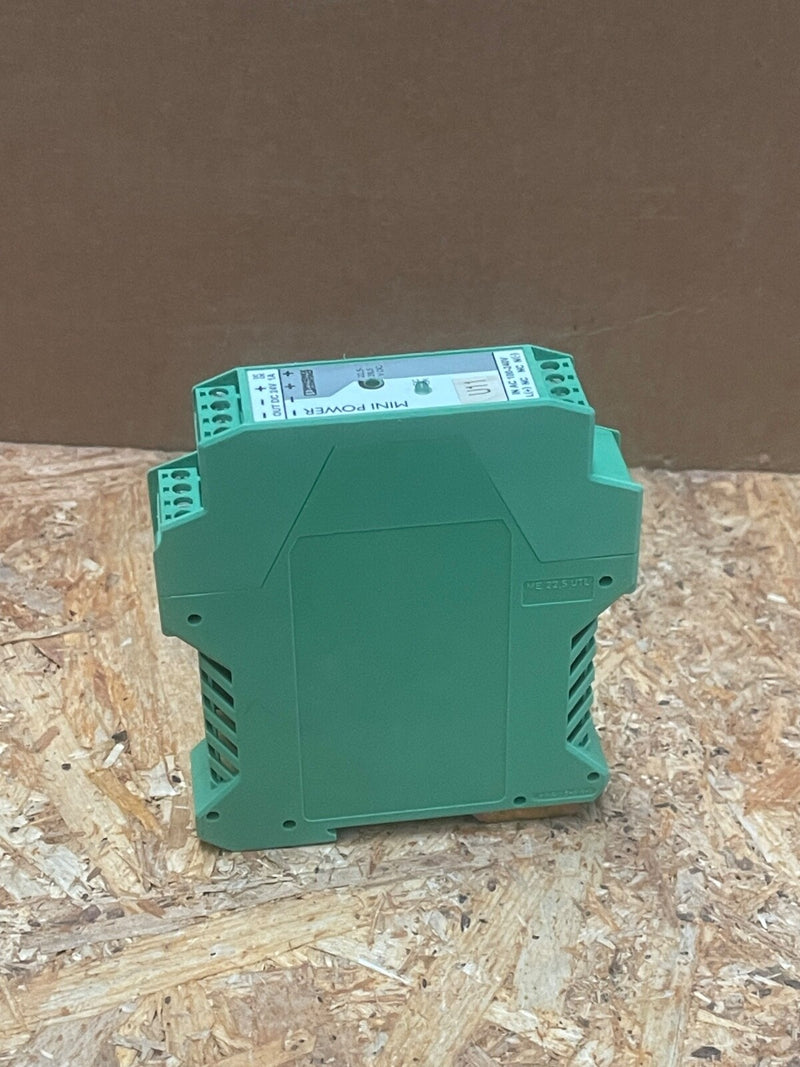 Phoenix Contact – MINI‑PS‑100‑240AC/24DC/1 (2938840) – 24 V DC, 1 A DIN‑Rail
