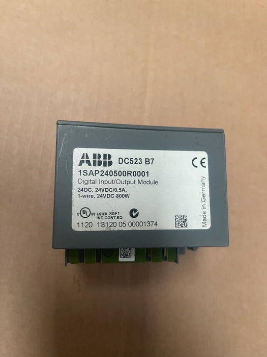 ABB - DC523 B7 - 1SAP240500R0001 - Digital Input/Output Module 24DC, 24VDC/0.5A