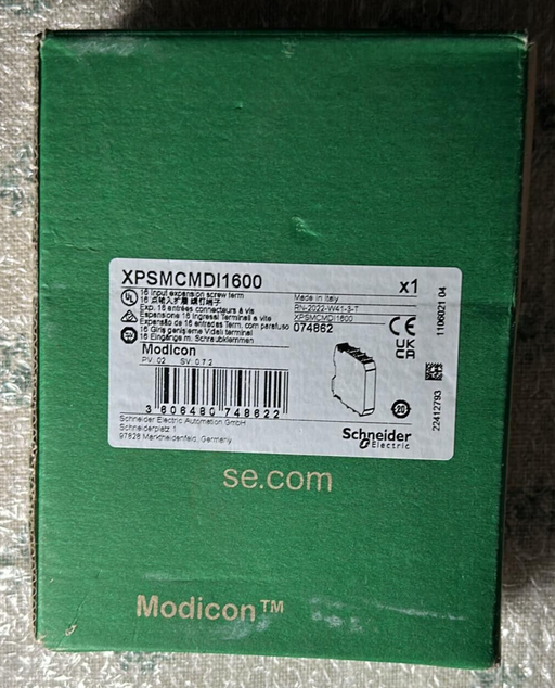 Schneider Electric, XPSMCMDI1600, 16 Input expension screw term, Modicon MCM