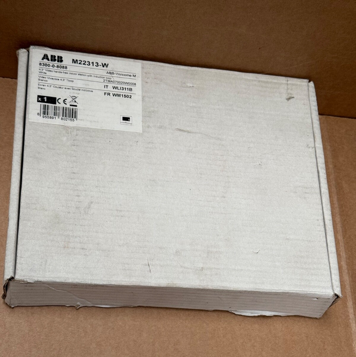 ABB – M22313‑W (2TMA070020W0008) – 4.3″ Video Hands‑Free Indoor Station