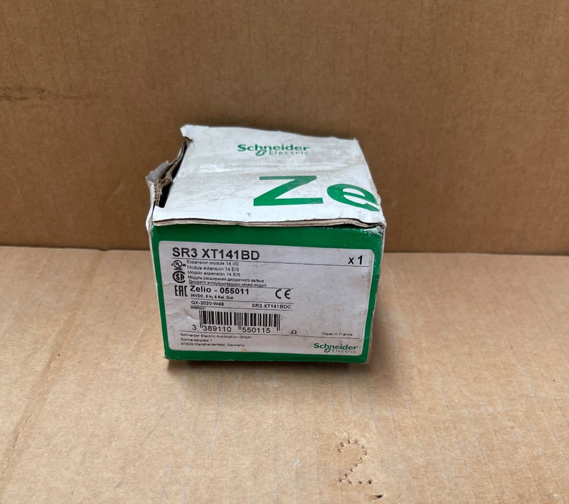 Schneider Electric – SR3XT141BD – Zelio Logic Extension Module, 14 I/O, 24 V DC