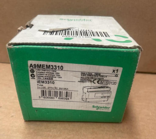 Schneider Ekectric iEM3310 - A9MEM3310 - 125A Watt-Hour Meter