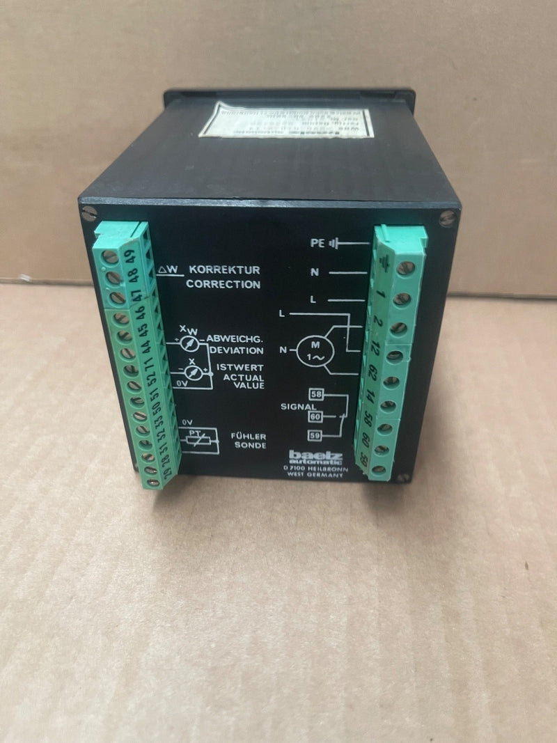 Baelz – WBS 2290-A-D-2.14-230-SA – Temperature Controller (0-120 °C, 230 V)