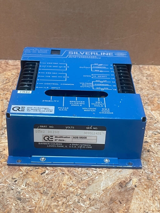 Barber‑Colman – DYN2‑90200 – Silverline Microprocessor Auto‑Synchronizer