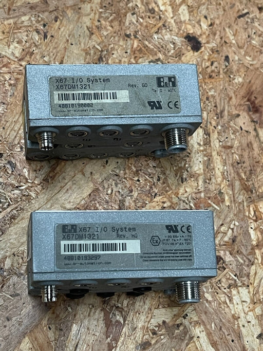B&R – X67DM1321 – 16‑Channel Digital Mixed I/O Module (24 V DC)