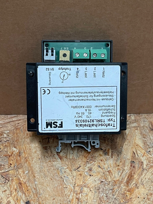 FSM (EMEKO/FSM AG) – TSRL 92109334 – Electronic Transformer Switching Relay