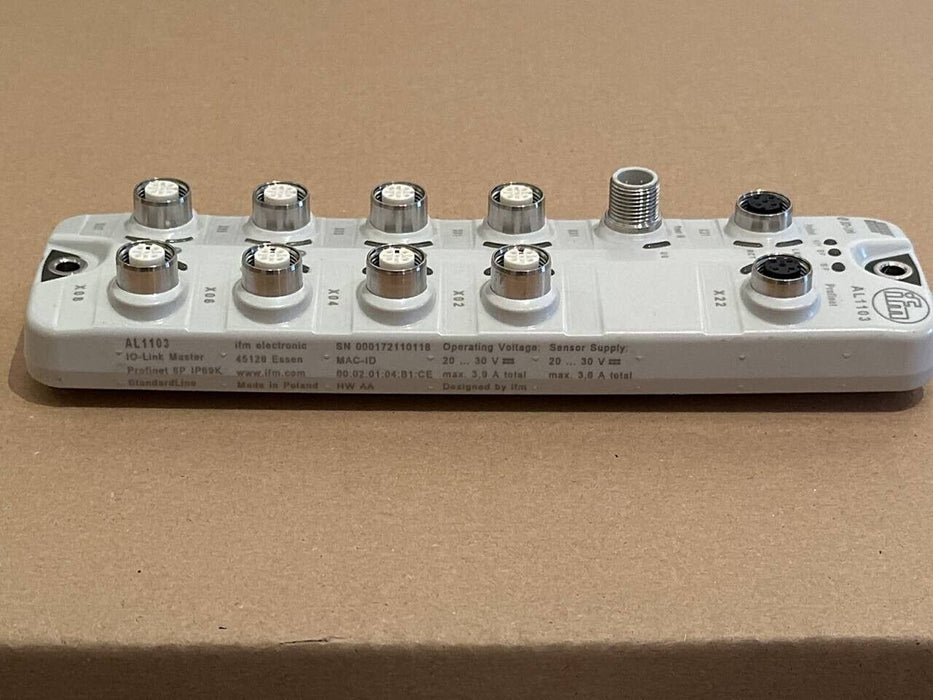 IFM AL1103 IO-Link Bus Module with Profinet