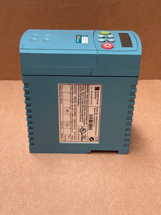 Eurotherm – 650/007/230/F/00/DISP/GR/0/0 – SSD 650 AC Drive, 230 V Input