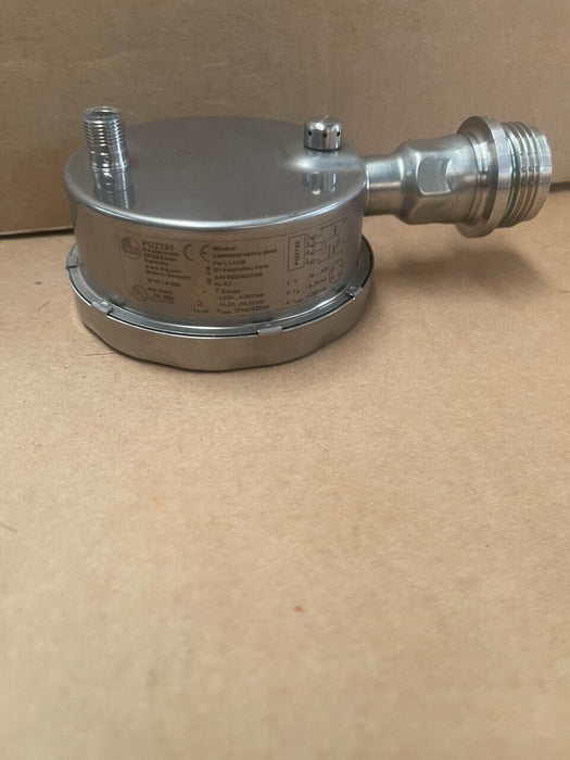 ifm - PG2795 - Flush Pressure Sensor with Analog Display