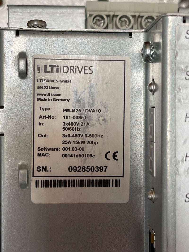 LTi Motion – PM‑M25.1DVA10 – PitchMaster II Servo Controller, 25 A (17 kVA)