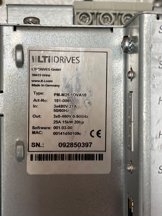 LTi Motion – PM‑M25.1DVA10 – PitchMaster II Servo Controller, 25 A (17 kVA)