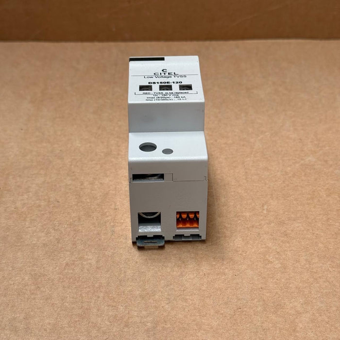 Citel – DS150E‑120 – 120/240 V AC Surge Protector, 165 kA/phase, DIN‑Rail