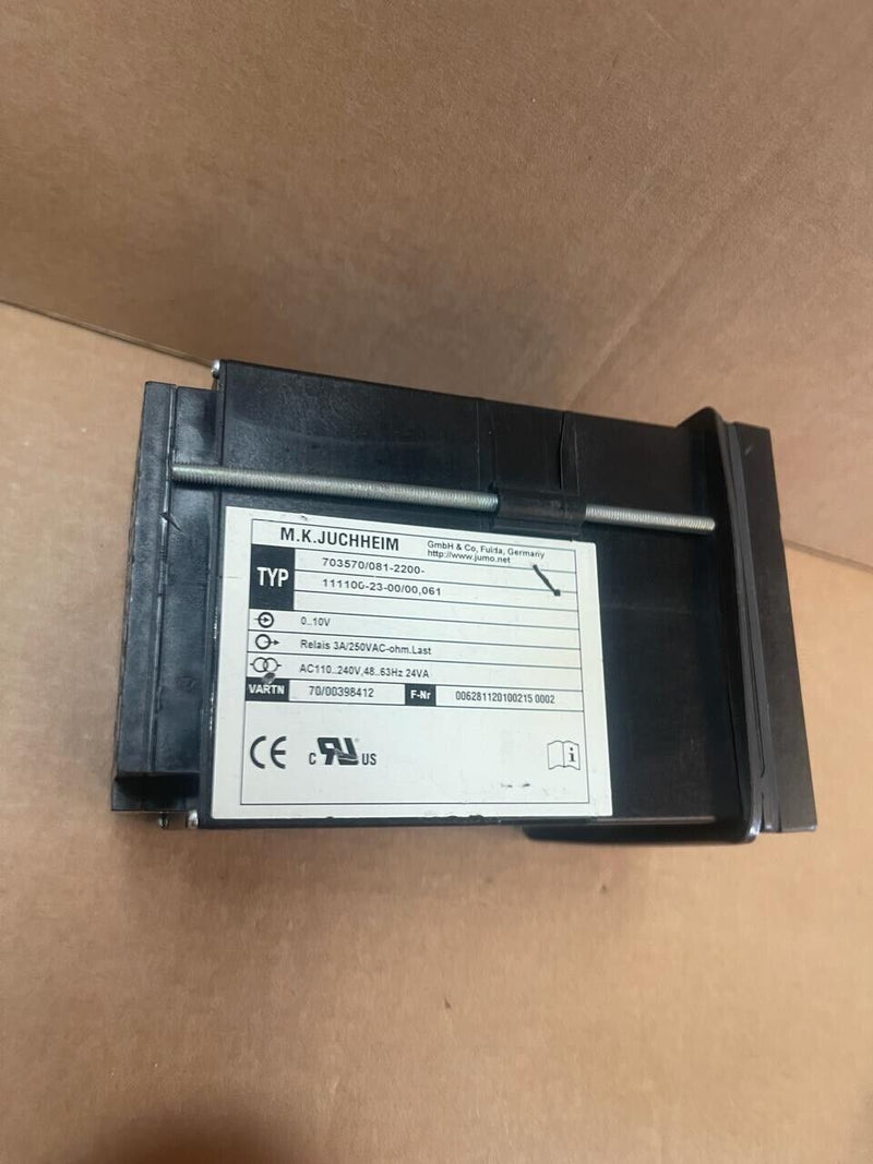 JUMO DICON 500 - 703570/081-2200-111100-23-00/00,061 - Universal Process Control