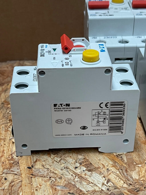 Eaton – PKN4‑10/1N/C/003‑MW – xPole RCBO (Residual-Current Breaker