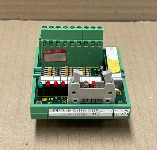 Siemens 6DD1681-0AE1 – SIMADYN D SE4.1 Interface Module – 8 BI/BO 24 V