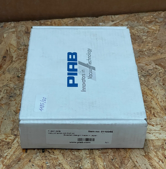 Piab - 0110358 - Vacuum Switch PNP M5, NC/NO, 24 V DC