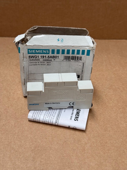 Siemens – 5WG1191‑5AB01 – REG 191/01 Dual-Bus KNX/EIB Rail Connector