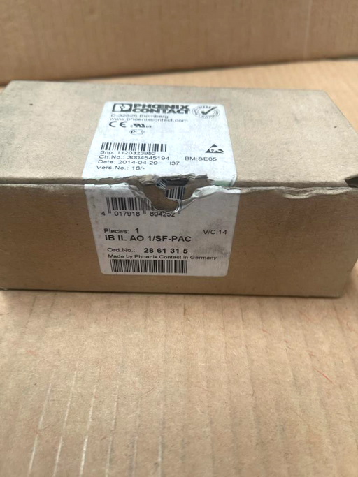 Phoenix Contact IB IL AO 1/U/SF-PAC - Analog module - 2861399