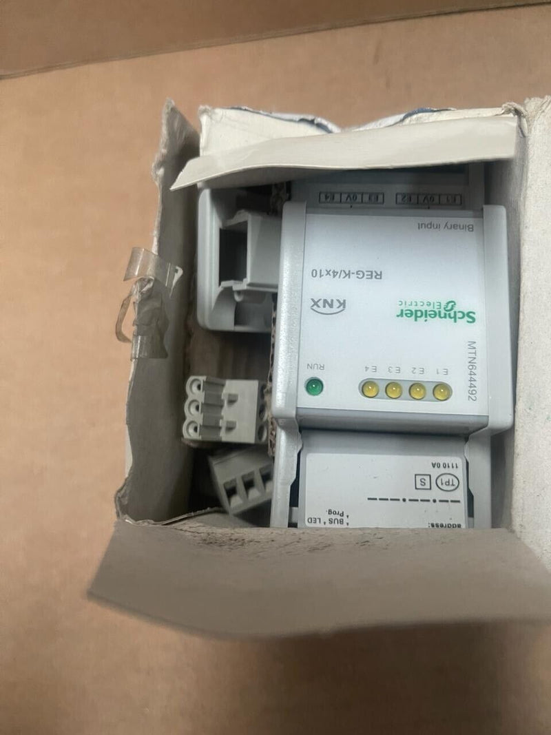Schneider Ekectric KNX - MTN644492 - Binary input REG-K/4x10 Light Grey
