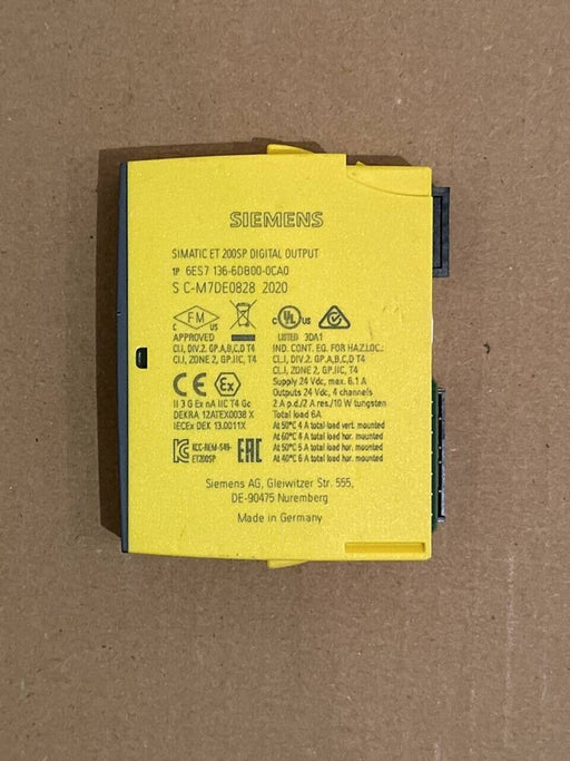 Siemens Simatic ET 200SP 6ES7 136-6DB00-0CA0 Digital Output