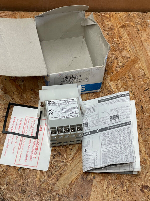 NAIS - LC4H-R6-AC240VS AEL5387 - 6-Digit Digital Counter, 240 V AC, Relay Output