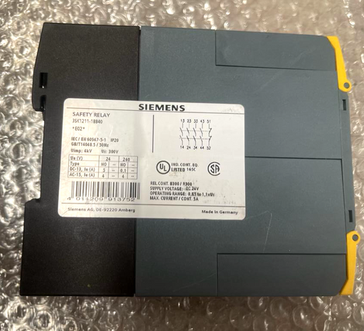 Siemens SIRIUS 3SK1211-1BB40 Safety Relay