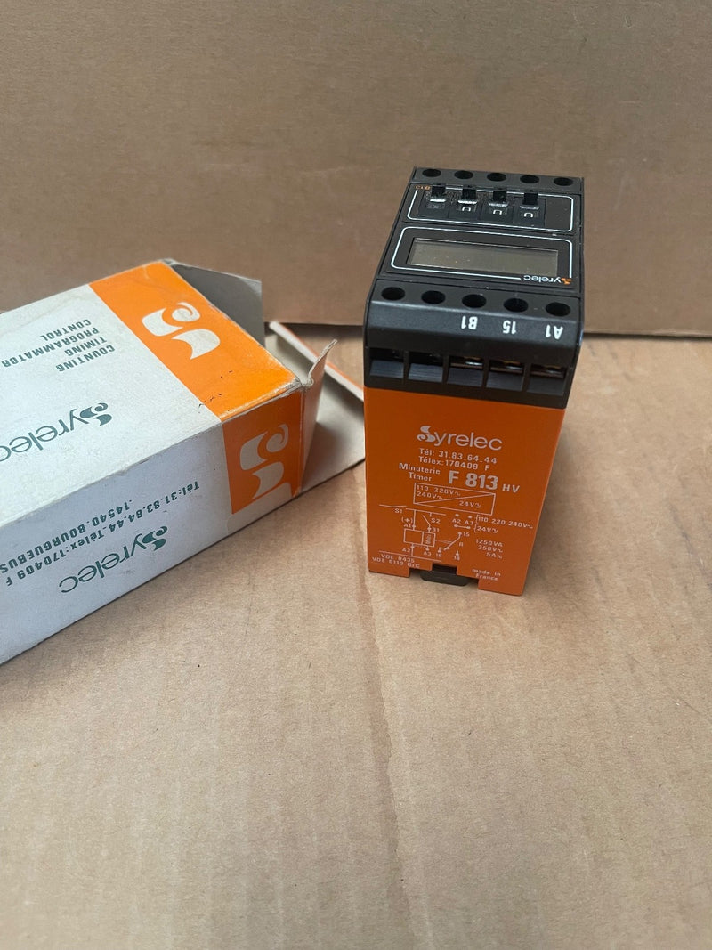 Syrelec – F813HV – Multifunction Timer Module