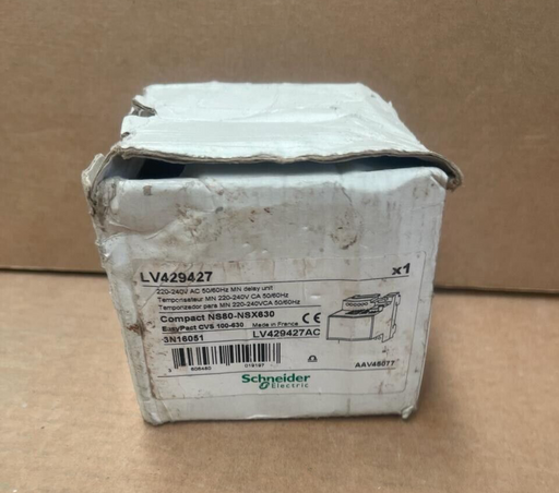 Schneider Ekectric Compact NS80-NSX630 - LV429427 - 220-240V Delay Unit