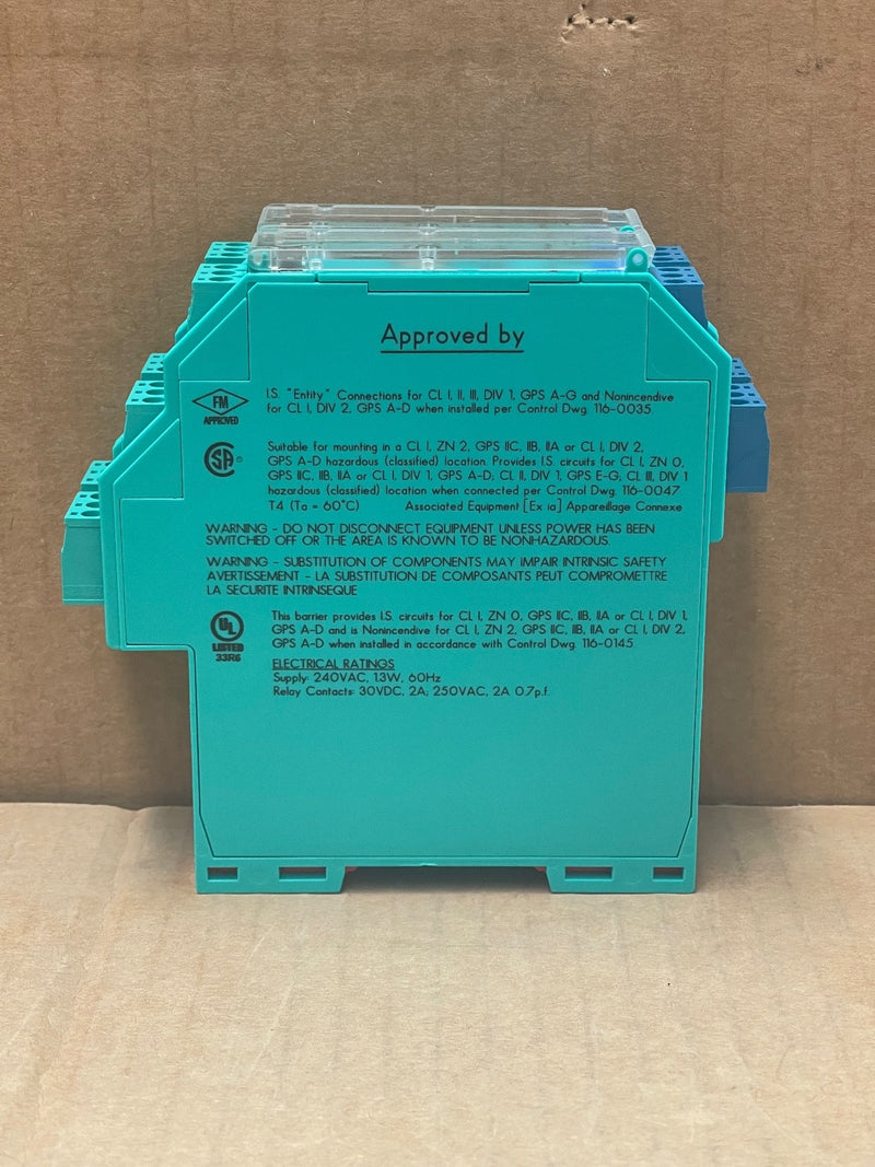 Pepperl+Fuchs – KFA6‑SR2‑Ex2.W.IR (107093) – 2‑Channel Isolated Switch Amplifier