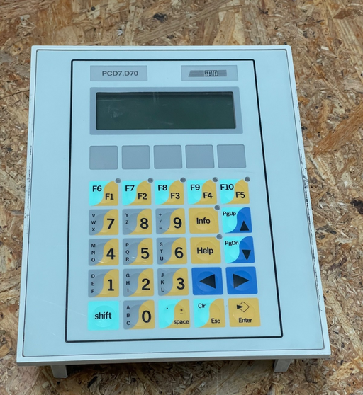Saia-Burgess – PCD7.D70 / PCD7.D700 – Operator Panel, Text Display Terminal