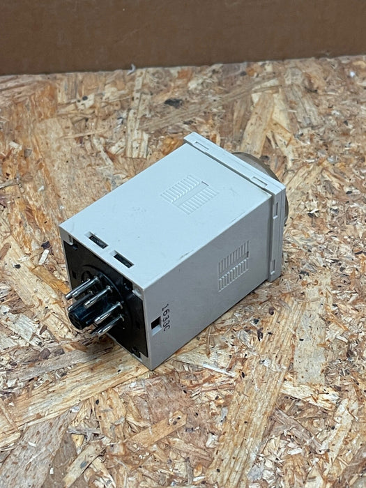 Omron – H3BG‑8 (H3BG‑N8/H3BG‑8H) – Star–Delta Timer Relay, 100‑120 VAC, 5 A
