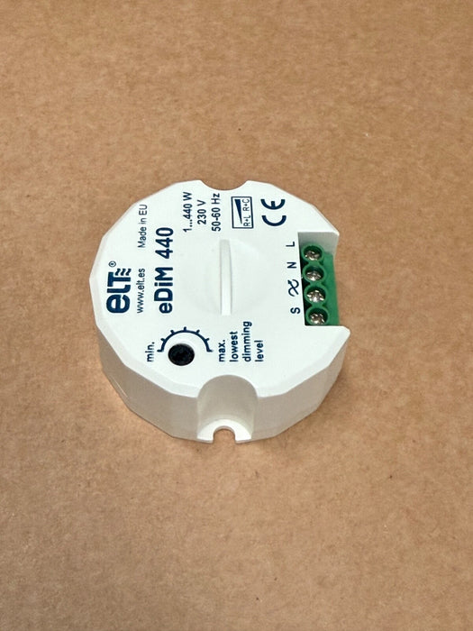 ELT – eDIM 440 (9954002) – 230 V Universal LED Dimmer Rotary Control, Up to 440W
