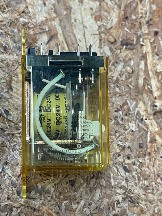 IDEC – RR3B‑UDC24V – 3PDT Power Relay, 10 A, 24 V DC Coil, LED Indicator